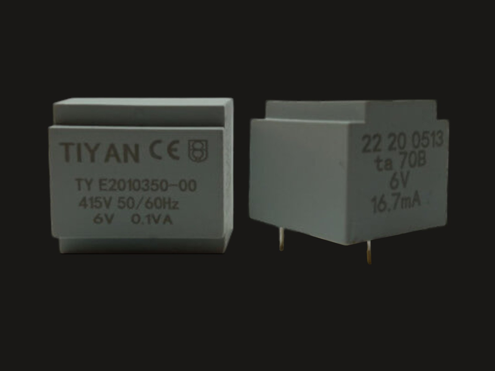 Gekapselte Transformatoren TY E20 “KLEINE” Serie