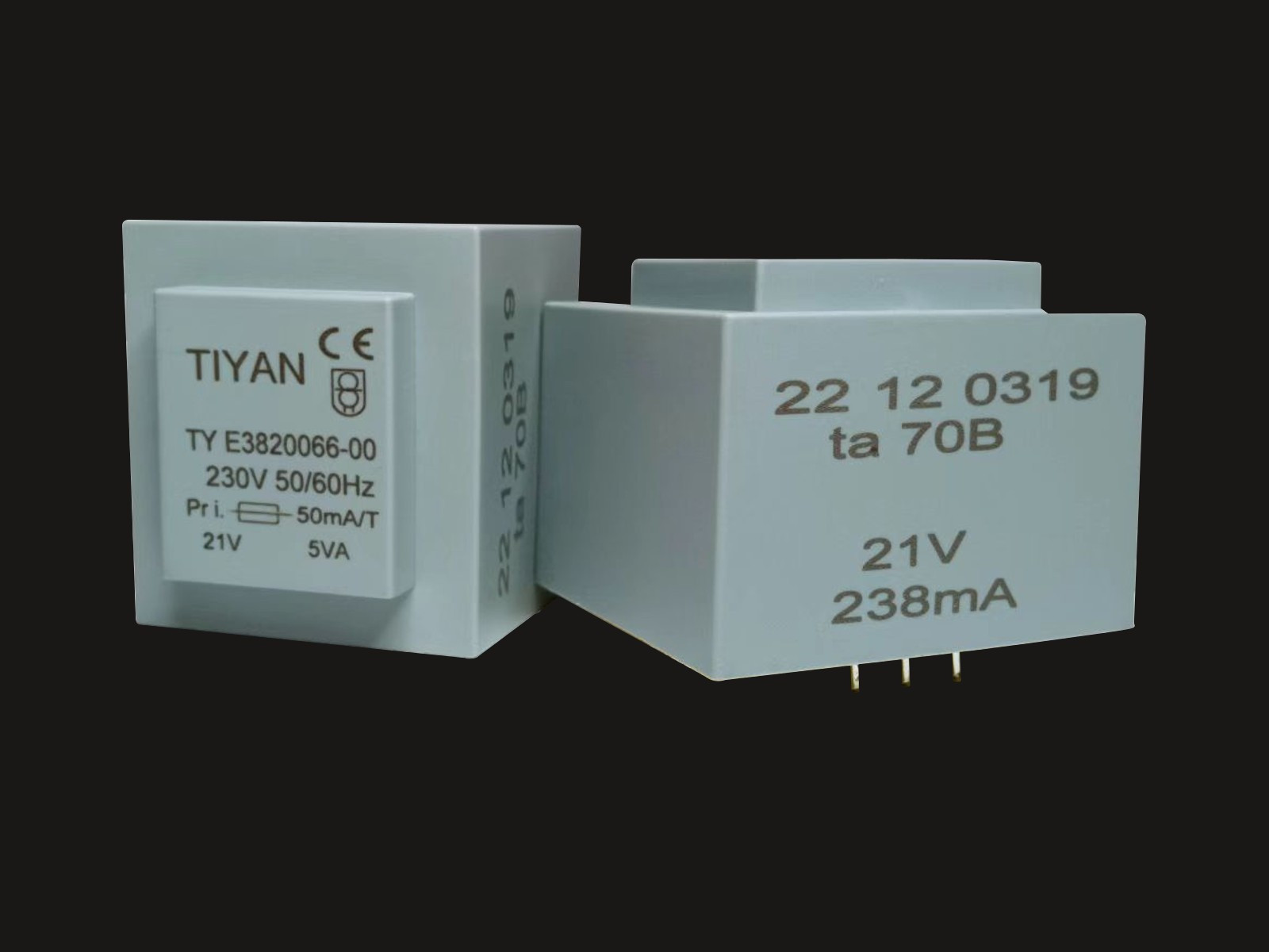 Gekapselte Transformatoren TY E38 Serie